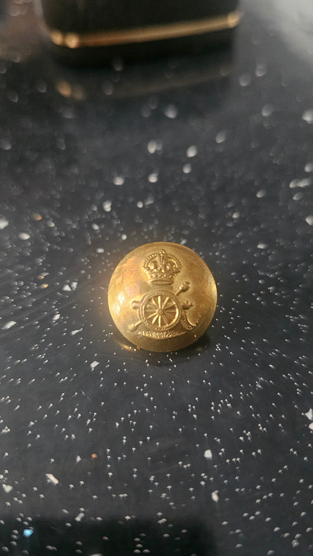 Military brass button