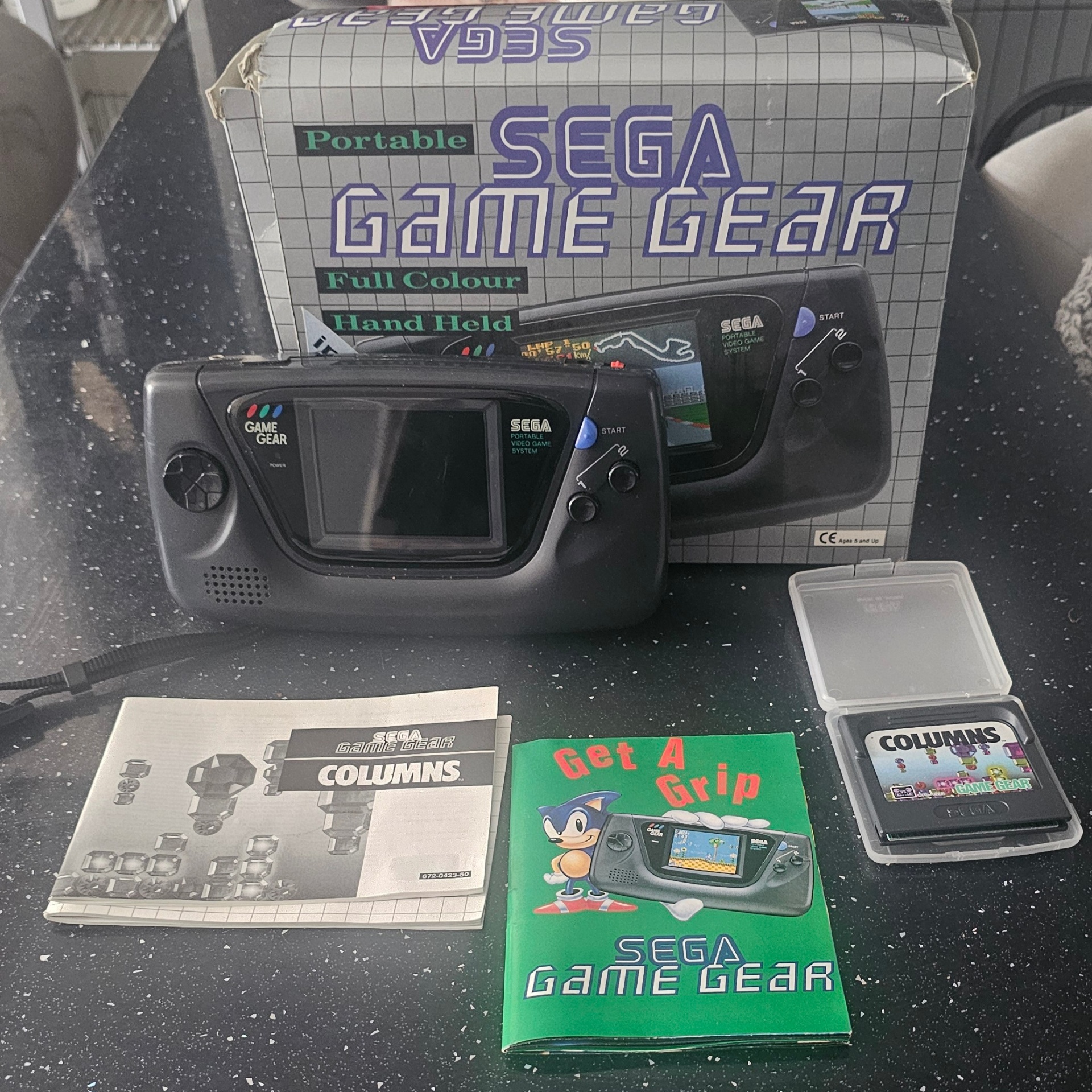 Boxed Sega Game Gear console
